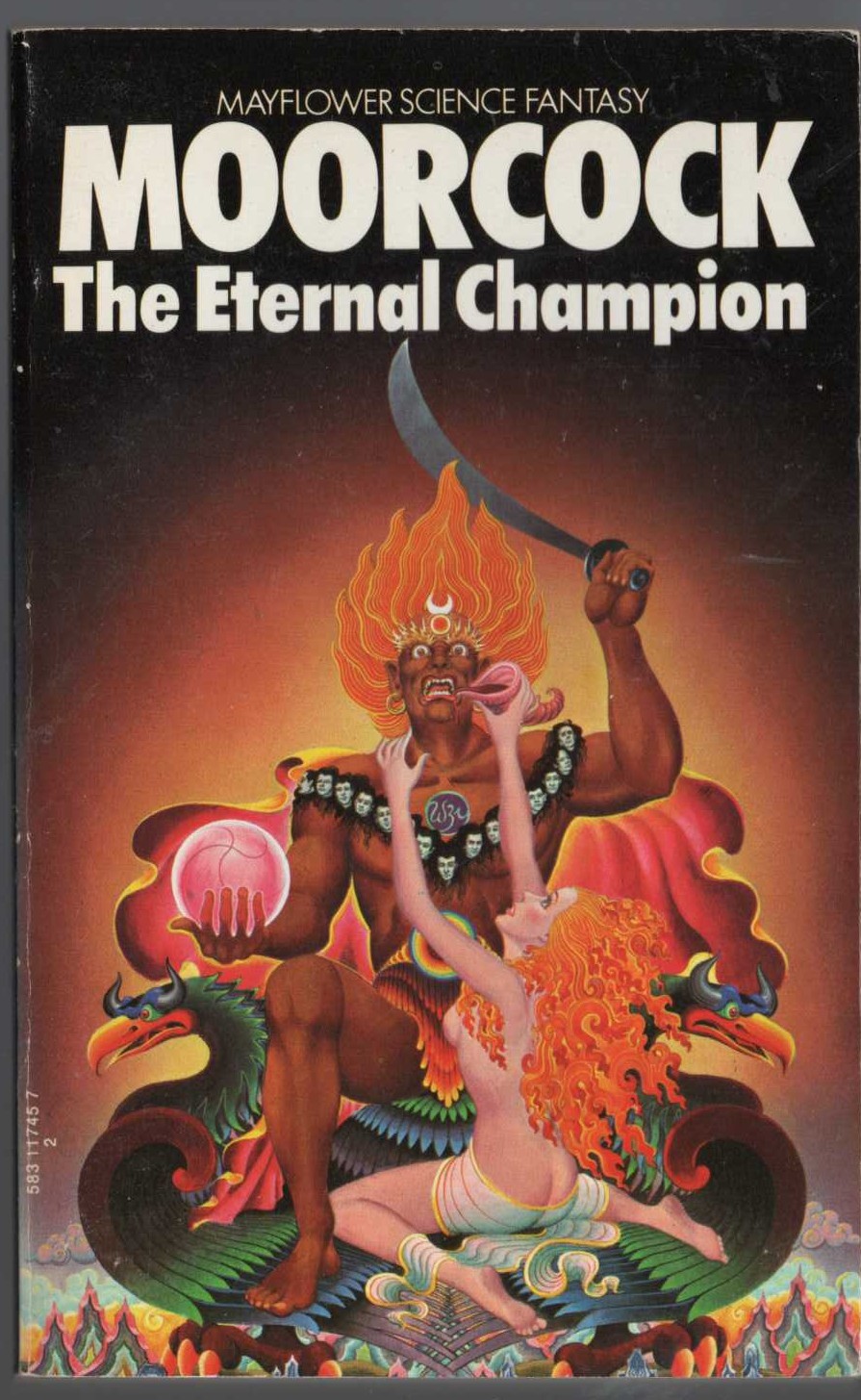 Michael Moorcock  THE ETERNAL CHAMPION front book cover image