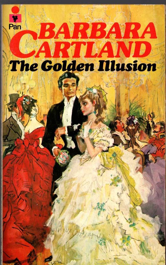 Barbara Cartland  THE GOLDEN ILLUSION front book cover image