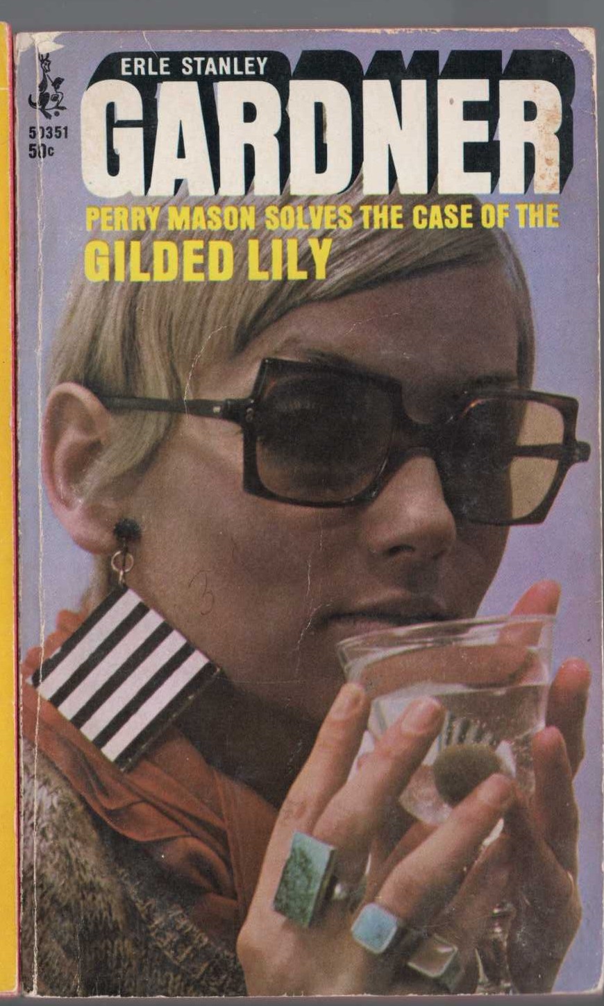 Erle Stanley Gardner  THE CASE OF THE GILDED LILY front book cover image