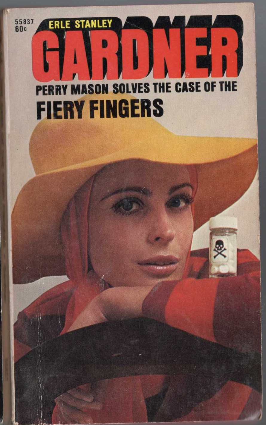 Erle Stanley Gardner  THE CASE OF THE FIERY FINGERS front book cover image