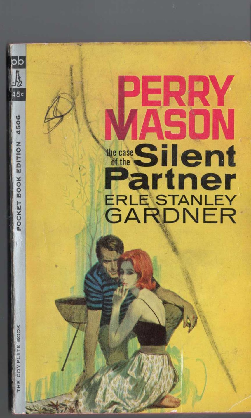 Erle Stanley Gardner  THE CASE OF THE SILENT PARTNER front book cover image