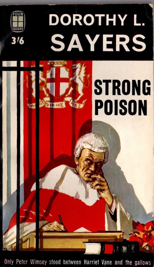 Dorothy L. Sayers  STRONG POISON front book cover image