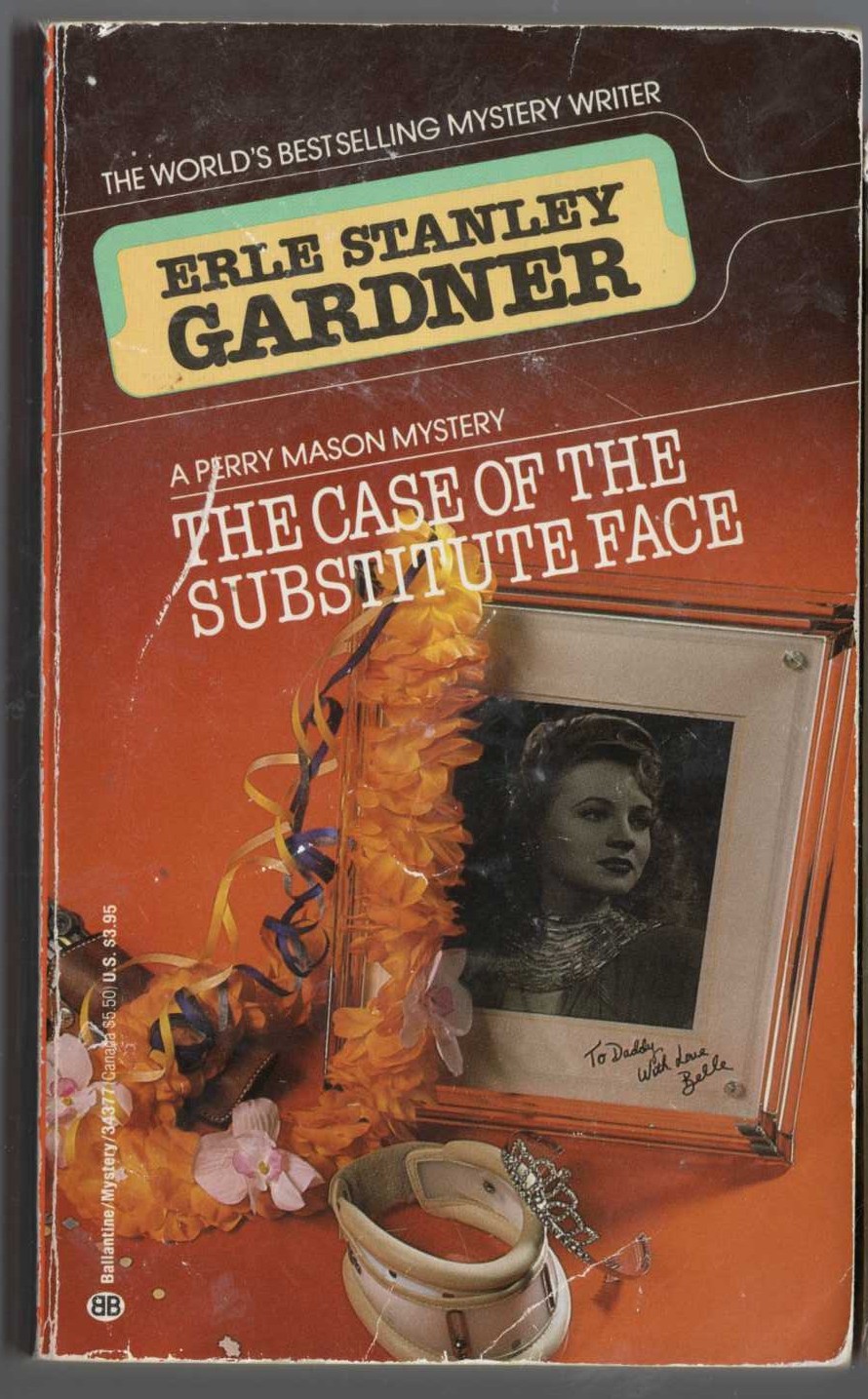 Erle Stanley Gardner  THE CASE OF THE SUBSTITUTE FACE front book cover image