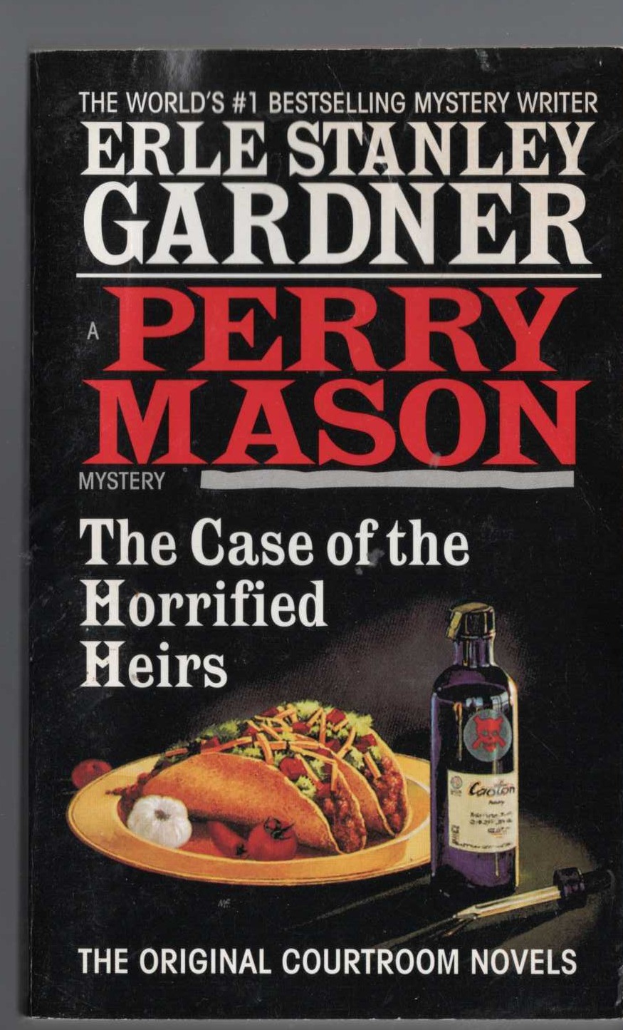 Erle Stanley Gardner  THE CASE OF THE HORRIFIED HEIRS front book cover image