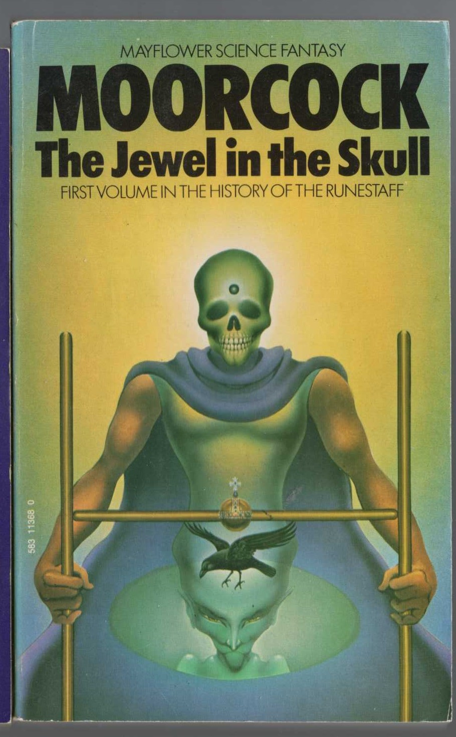 Michael Moorcock  THE JEWEL IN THE SKULL front book cover image