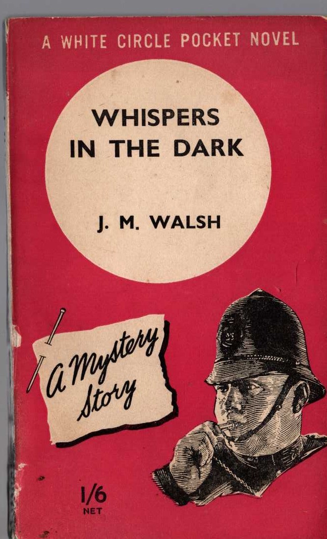 J.M. Walsh  WHISPERS IN THE DARK front book cover image
