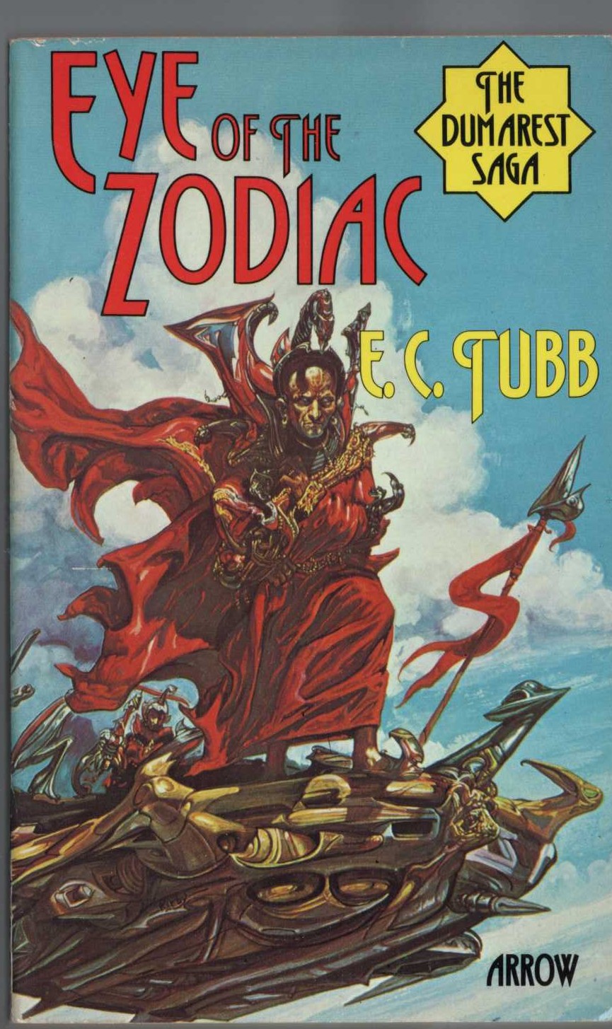 E.C. Tubb  EYE OF THE ZODIAC front book cover image