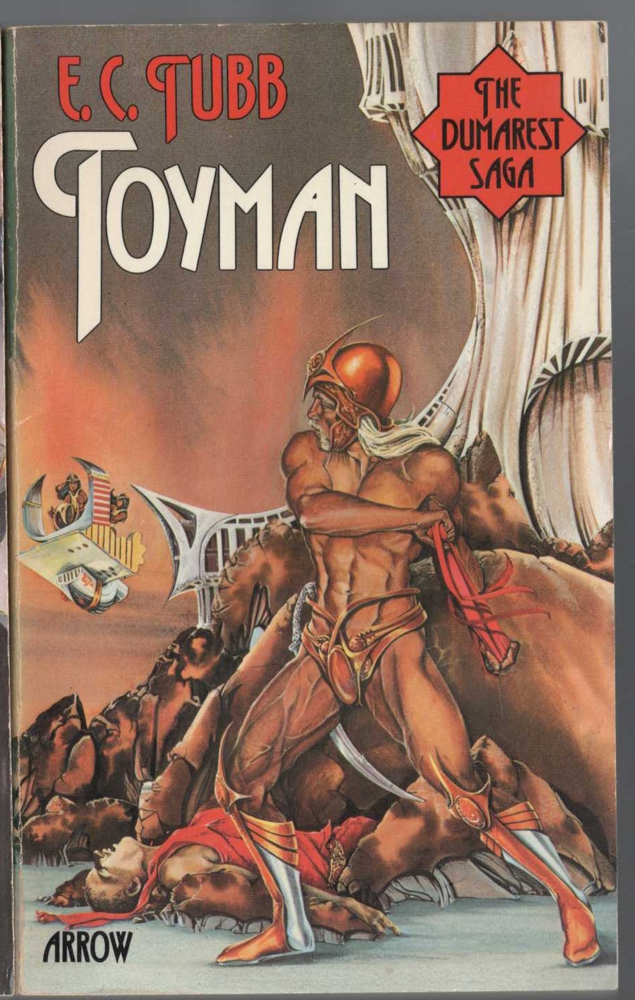 E.C. Tubb  TOYMAN front book cover image