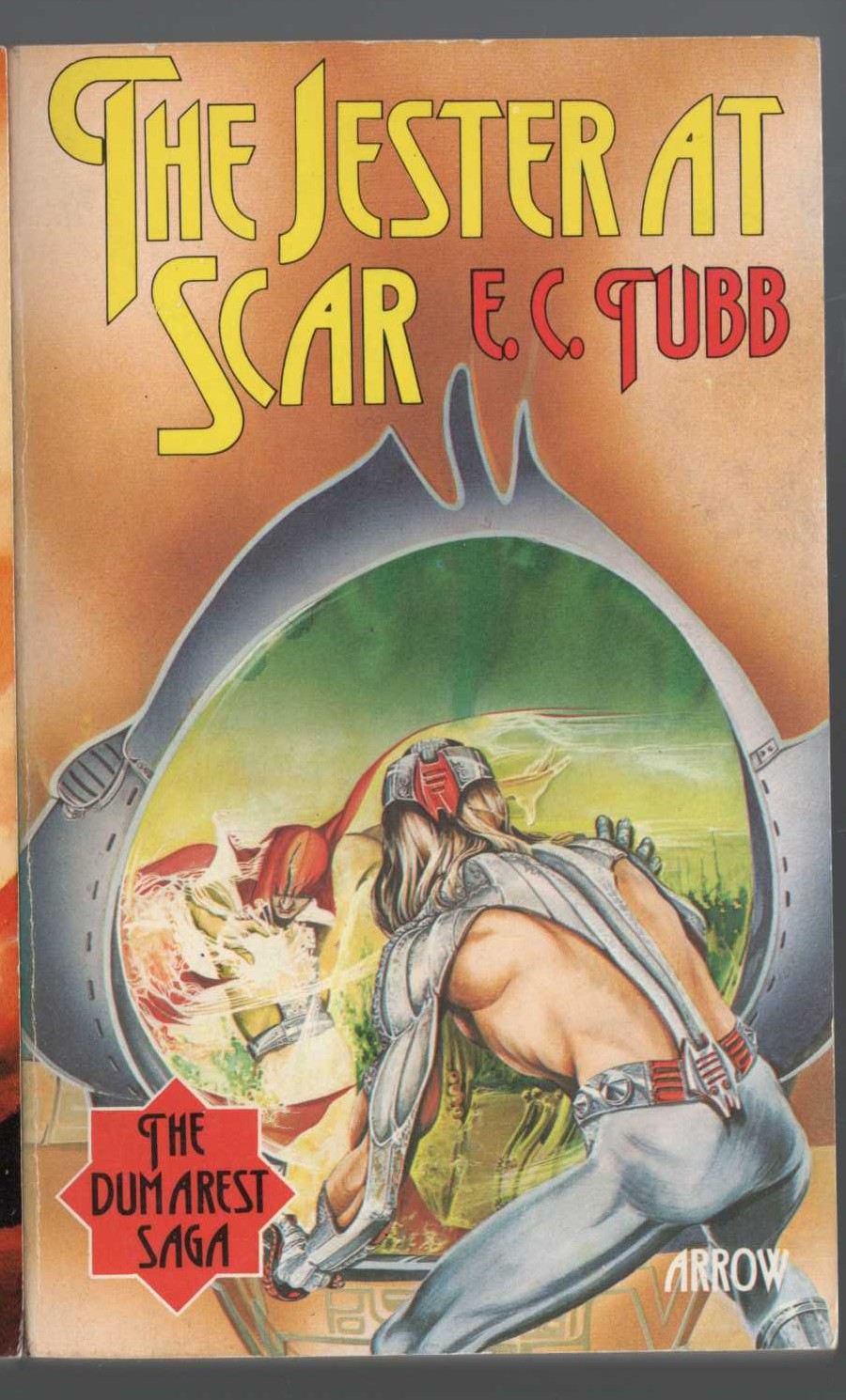 E.C. Tubb  THE JESTER AT SCAR front book cover image