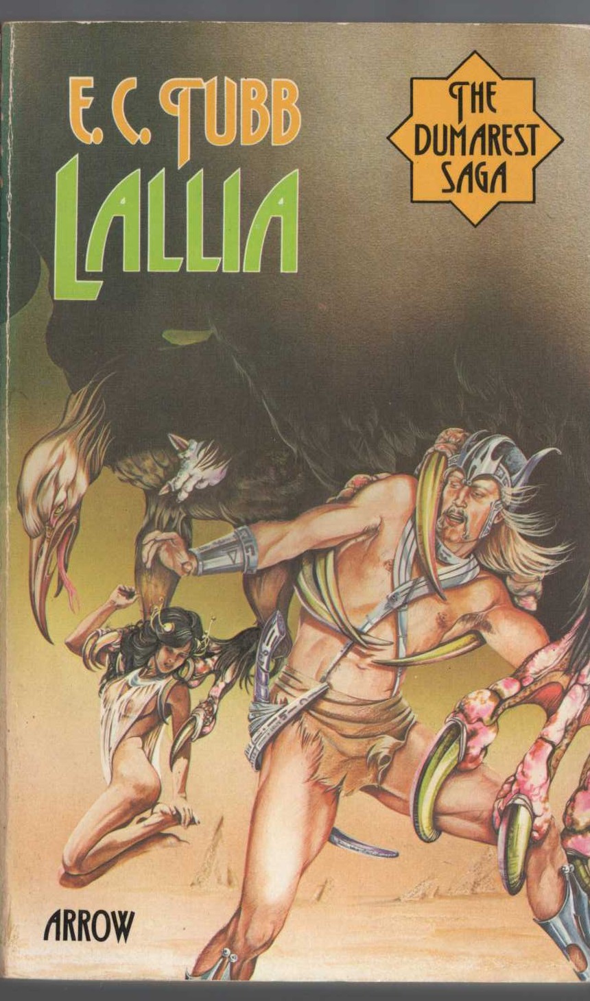 E.C. Tubb  LALLIA front book cover image