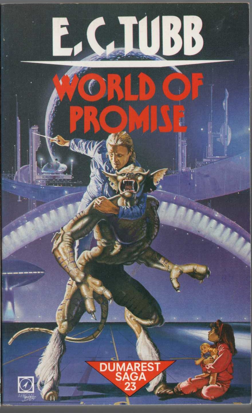 E.C. Tubb  WORLD OF PROMISE front book cover image