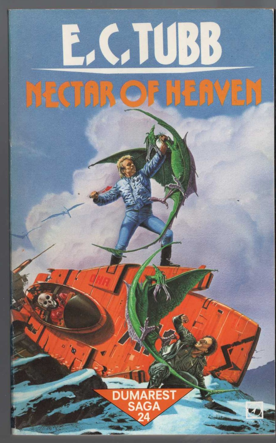E.C. Tubb  NECTAR OF HEAVEN front book cover image