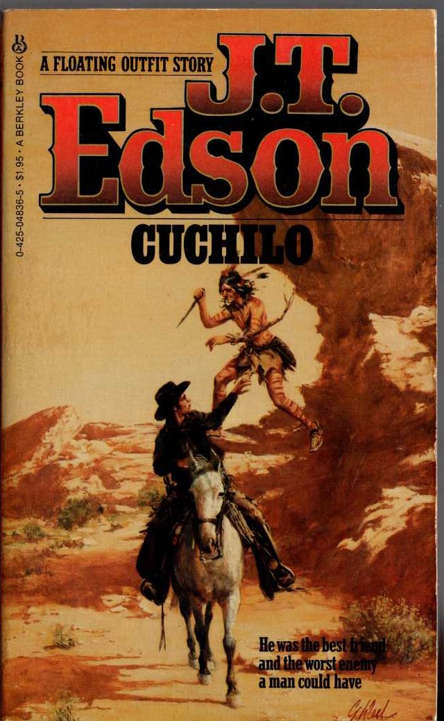 J.T. Edson  CUCHILO front book cover image