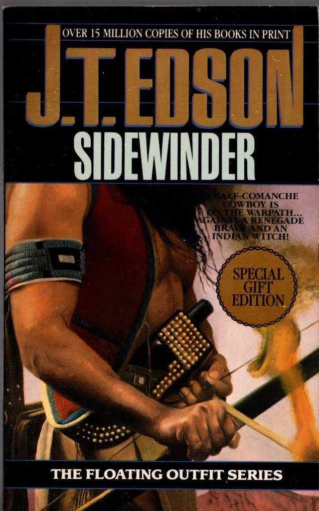 J.T. Edson  SIDEWINDER front book cover image