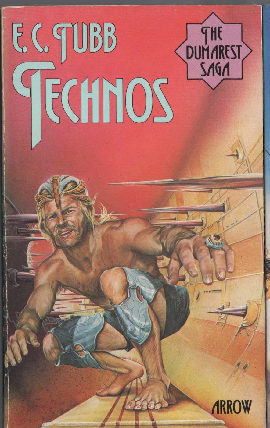 E.C. Tubb  TECHNOS front book cover image