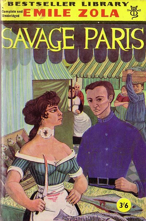 Emile Zola  SAVAGE PARIS front book cover image