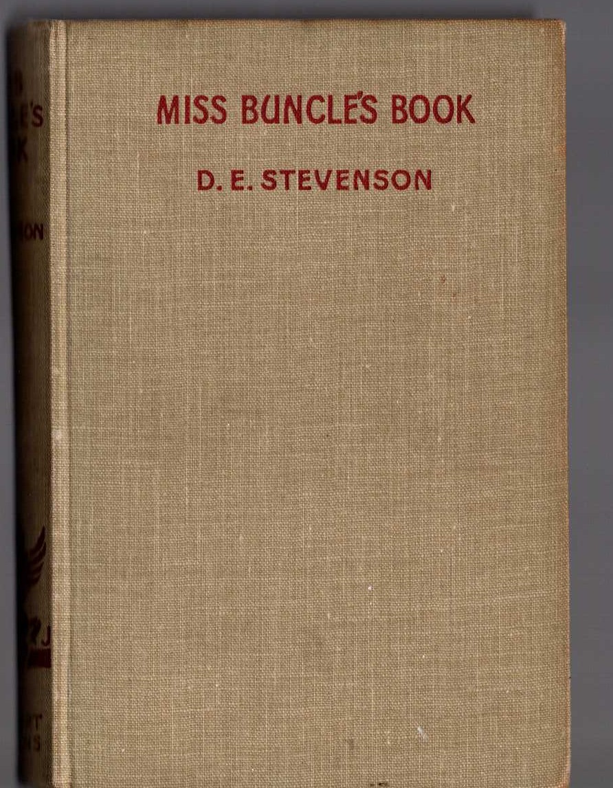 MISS BUNCLE'S BOOK front book cover image