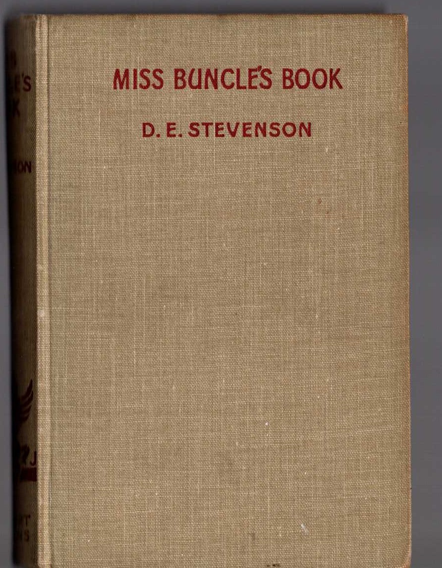 MISS BUNCLE'S BOOK front book cover image