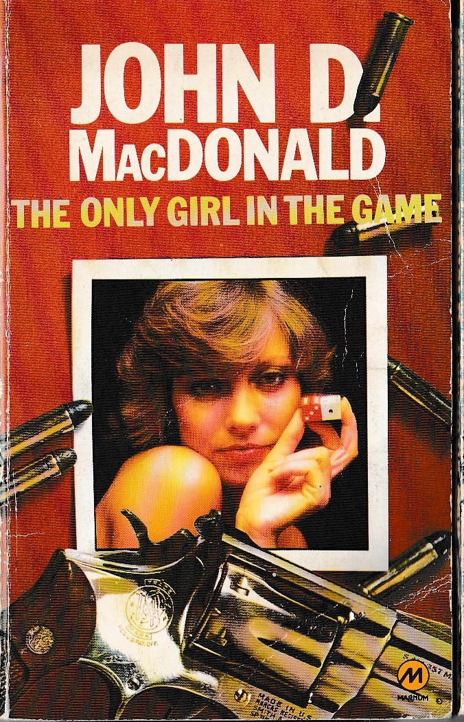 John D. MacDonald  THE ONLY GIRL IN THE GAME front book cover image