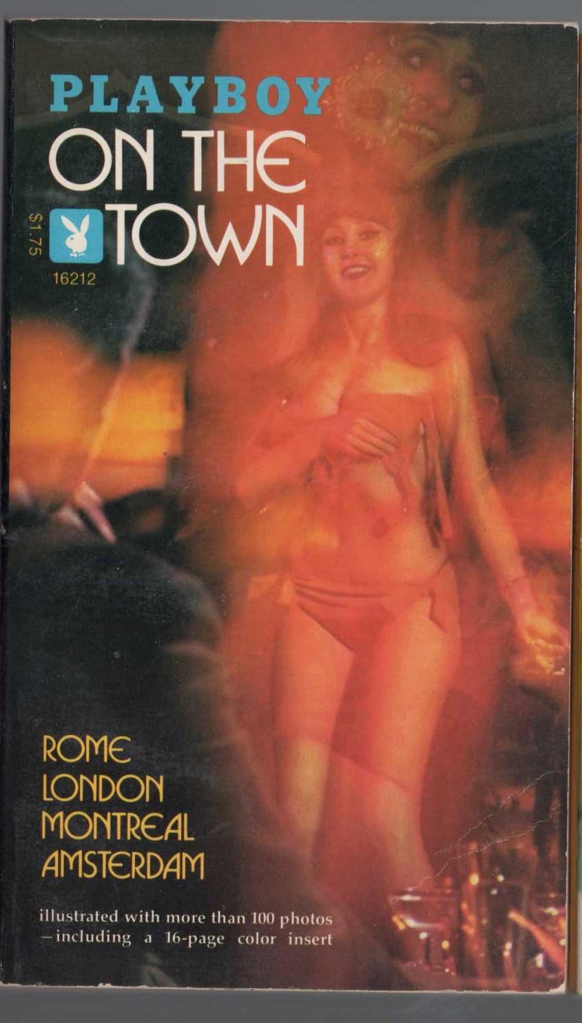 Playboy   PLAYBOY ON THE TOWN front book cover image