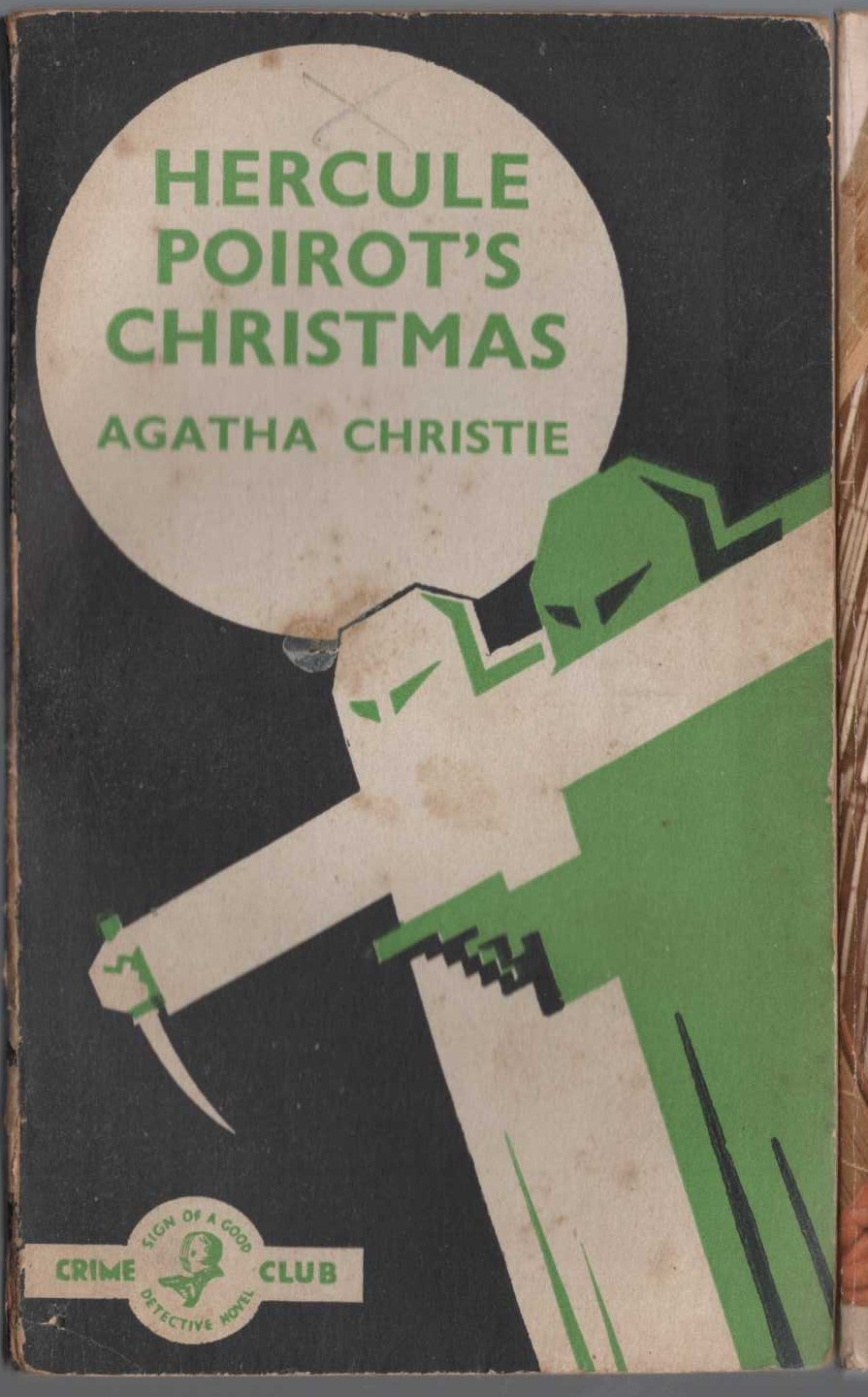 Agatha Christie  HERCULE POIROT'S CHRISTMAS front book cover image