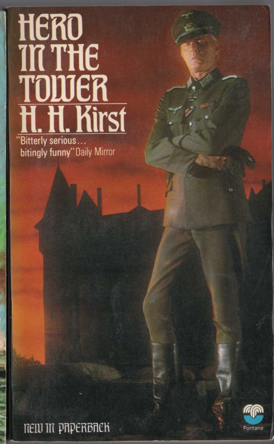 H.H. Kirst  HERO IN THE TOWER front book cover image