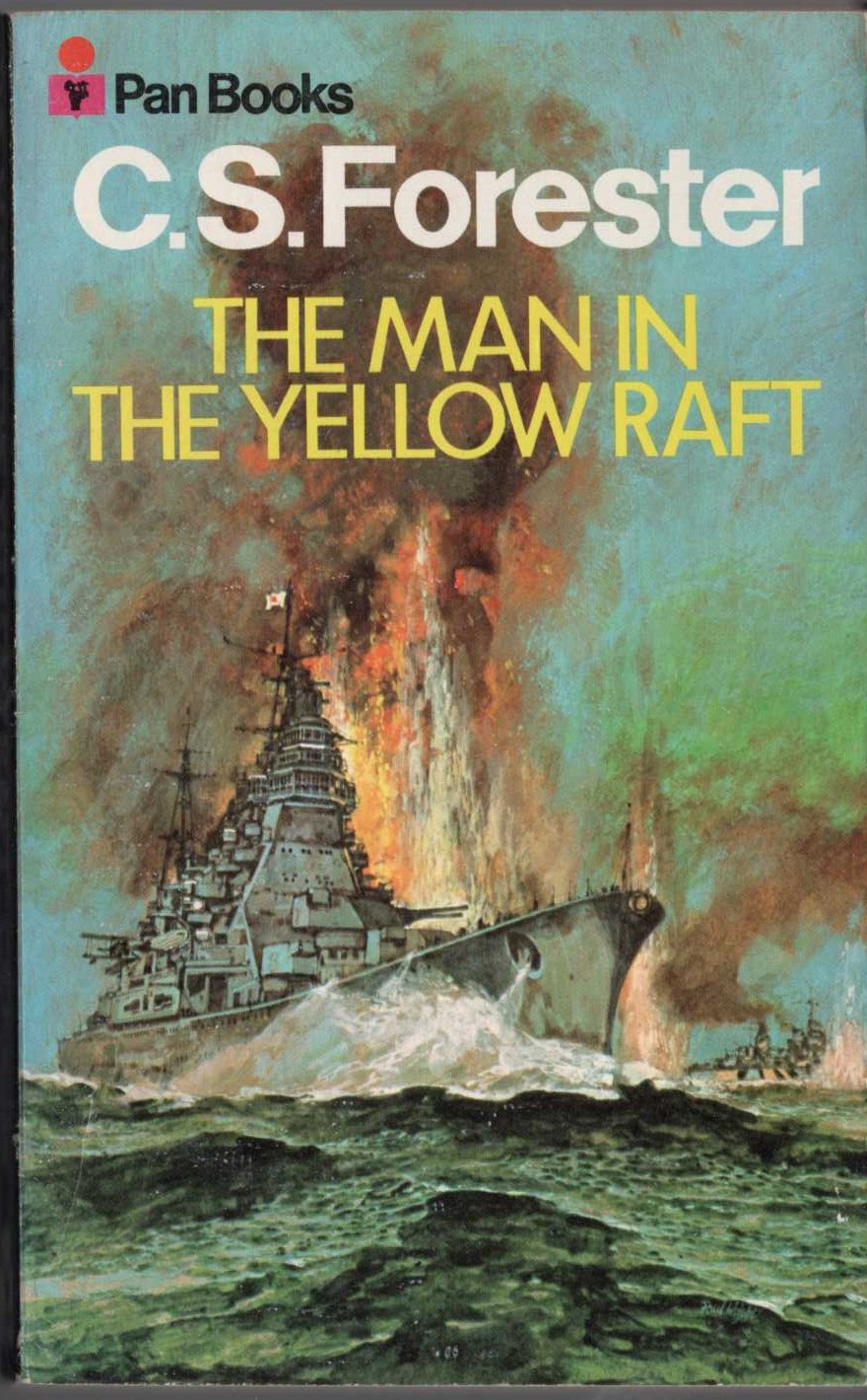 C.S. Forester  THE MAN IN THE YELLOW RAFT front book cover image