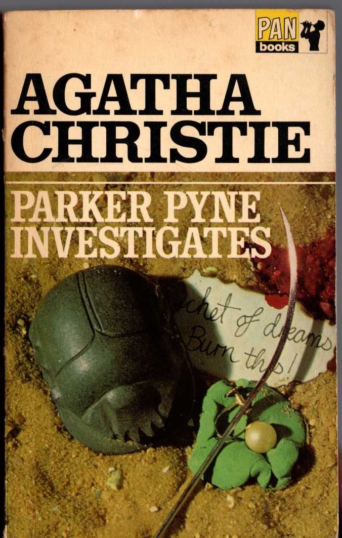 Agatha Christie  PARKER PYNE INVESTIGATES front book cover image