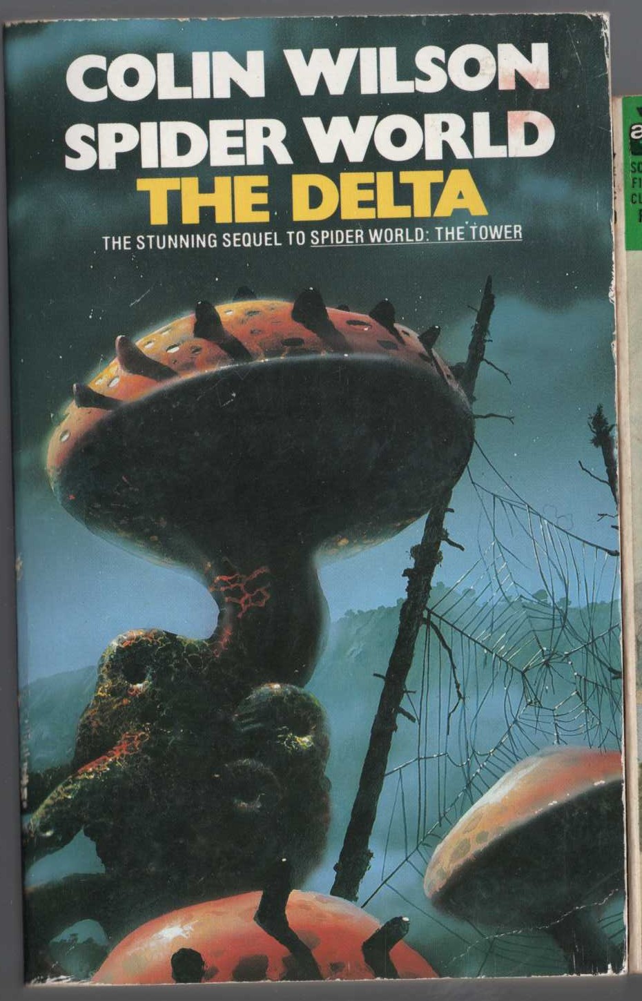 Colin Wilson  SPIDER WORLD: THE DELTA front book cover image
