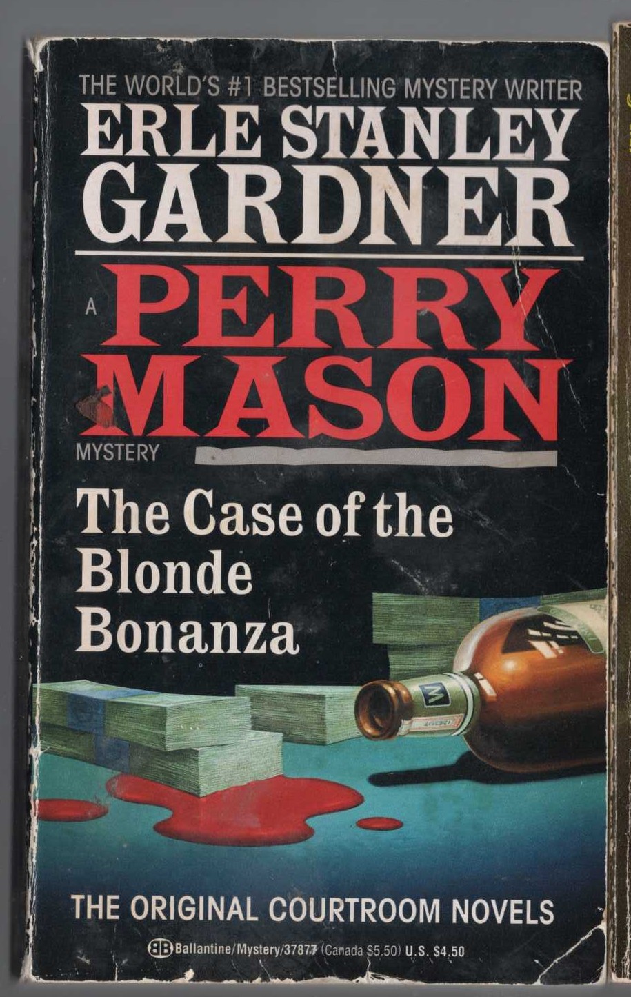 Erle Stanley Gardner  THE CASE OF THE BLONDE BONANZA front book cover image