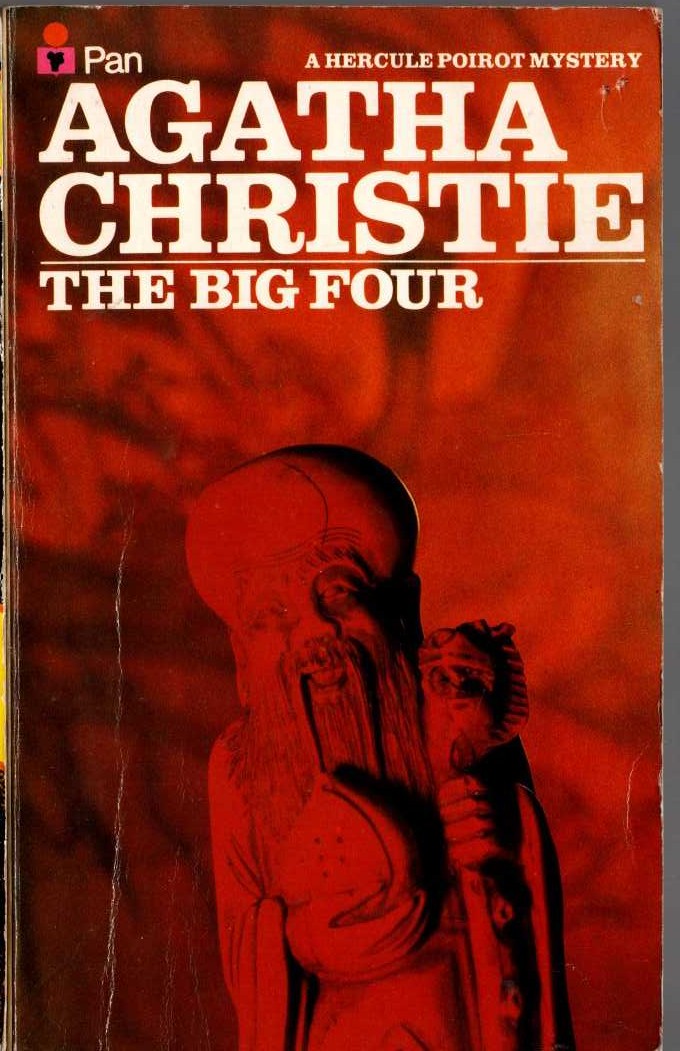 Agatha Christie  THE BIG FOUR front book cover image