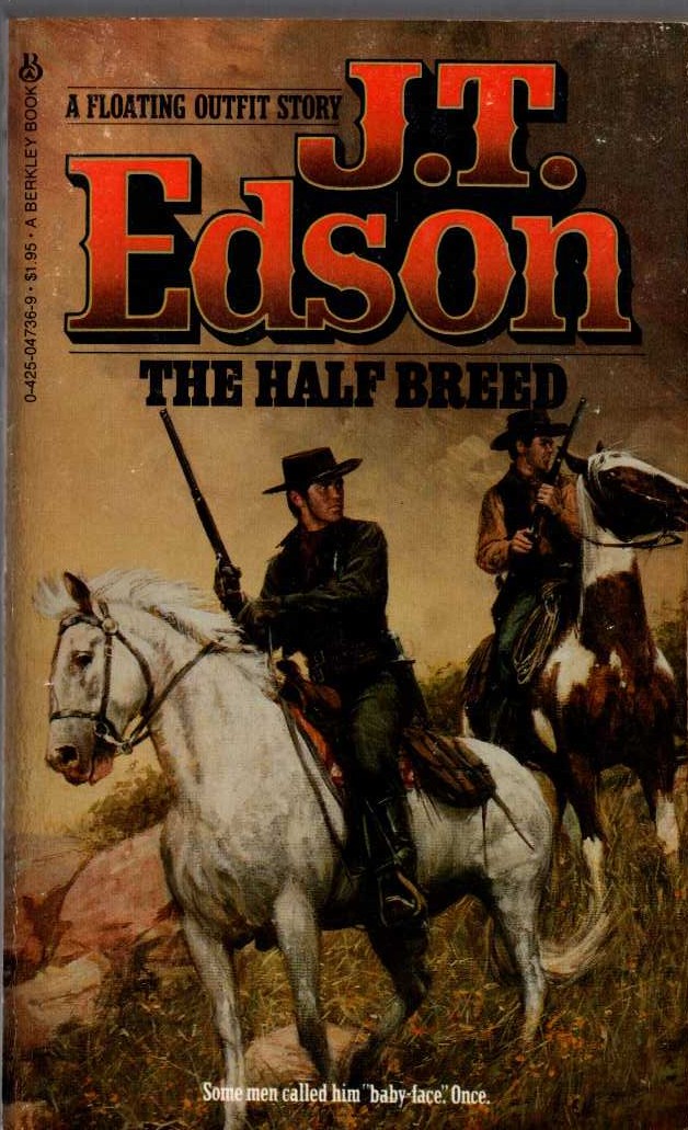 J.T. Edson  THE HALF BREED front book cover image