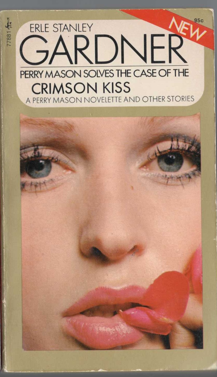 Erle Stanley Gardner  THE CASE OF THE CRIMSON KISS front book cover image