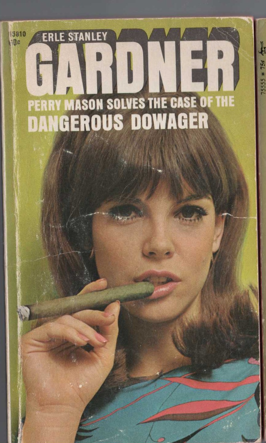 Erle Stanley Gardner  THE CASE OF THE DANGEROUS DOWAGER front book cover image