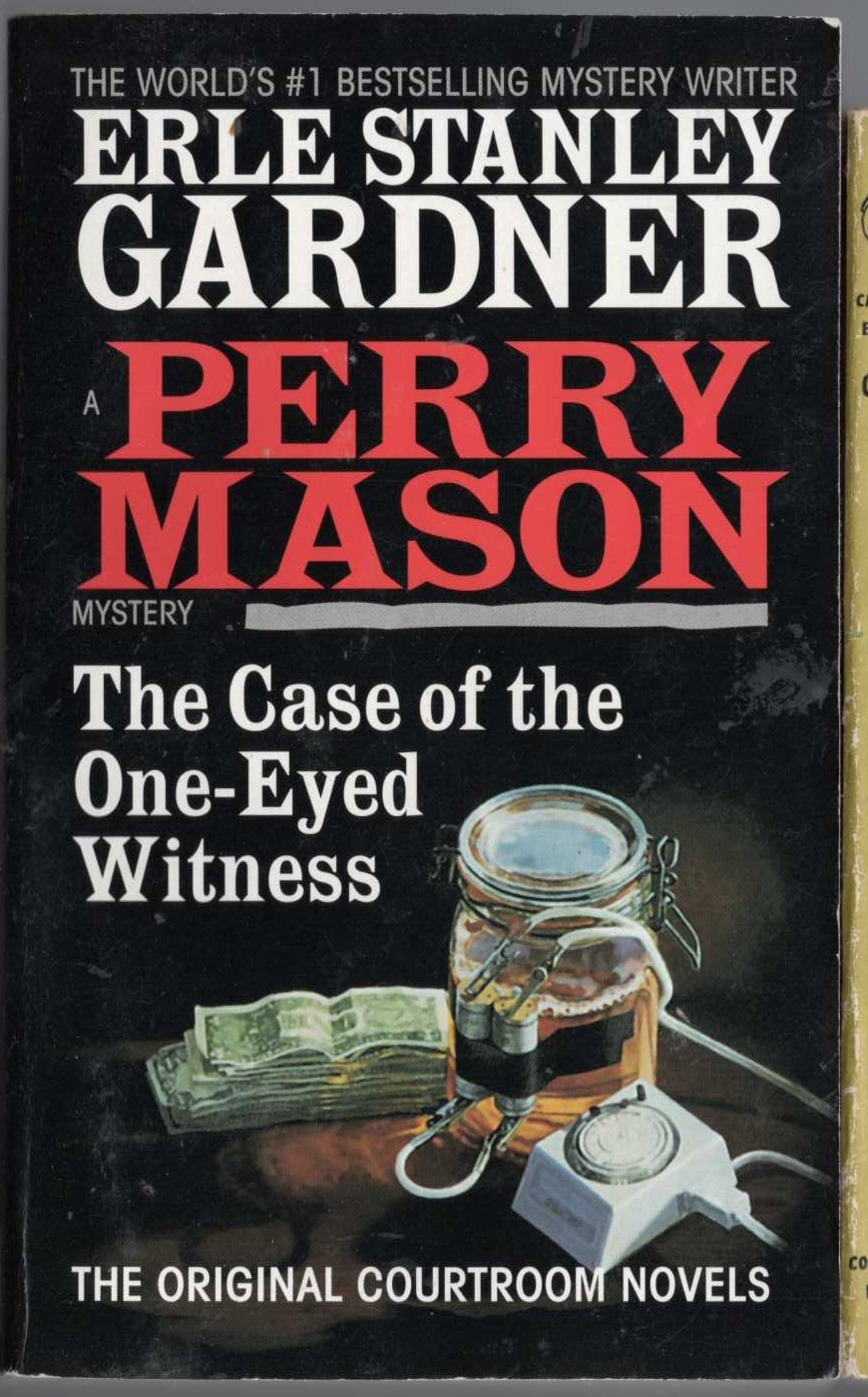 Erle Stanley Gardner  THE CASE OF THE ONE-EYED WITNESS front book cover image