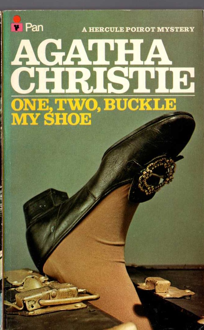 Agatha Christie  ONE, TWO, BUCKLE MY SHOE front book cover image