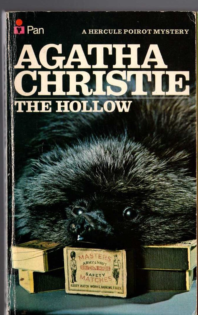Agatha Christie  THE HOLLOW front book cover image
