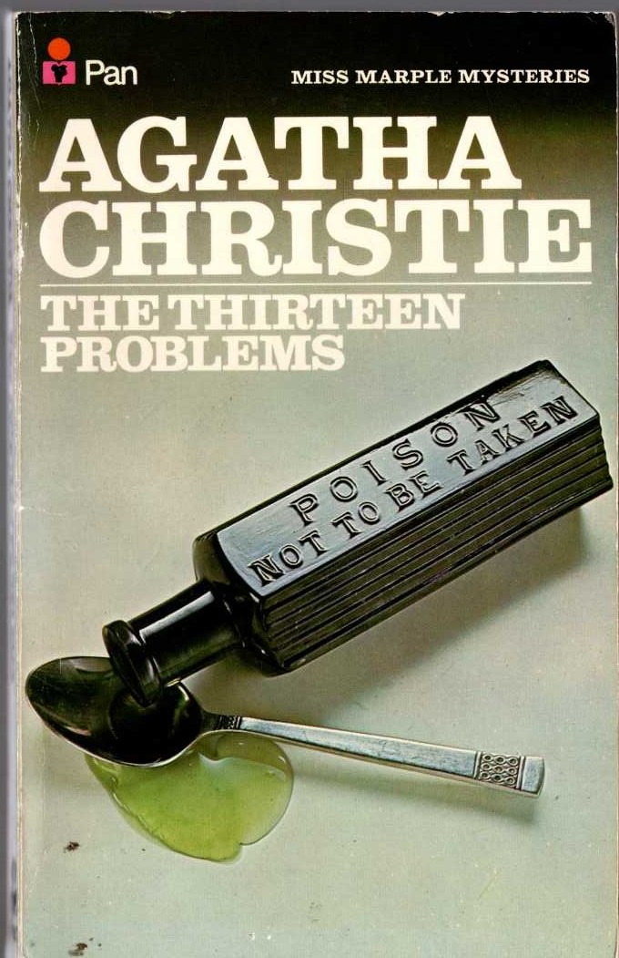 Agatha Christie  THE THIRTEEN PROBLEMS front book cover image