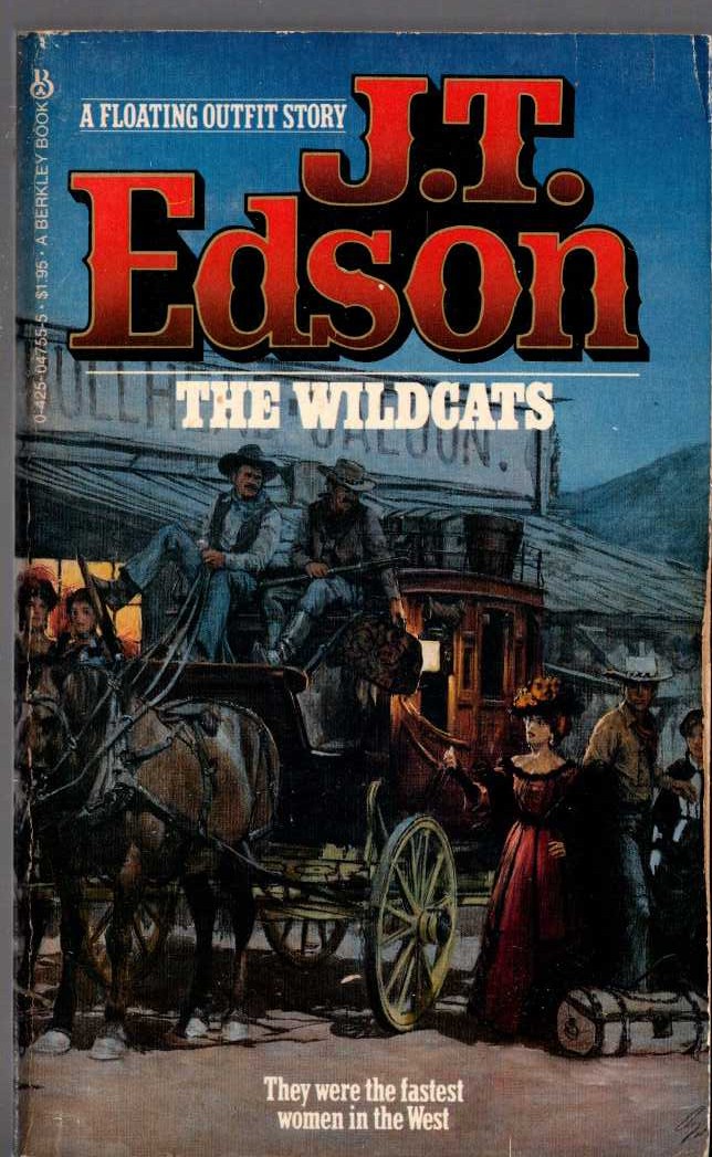 J.T. Edson  THE WILDCATS front book cover image