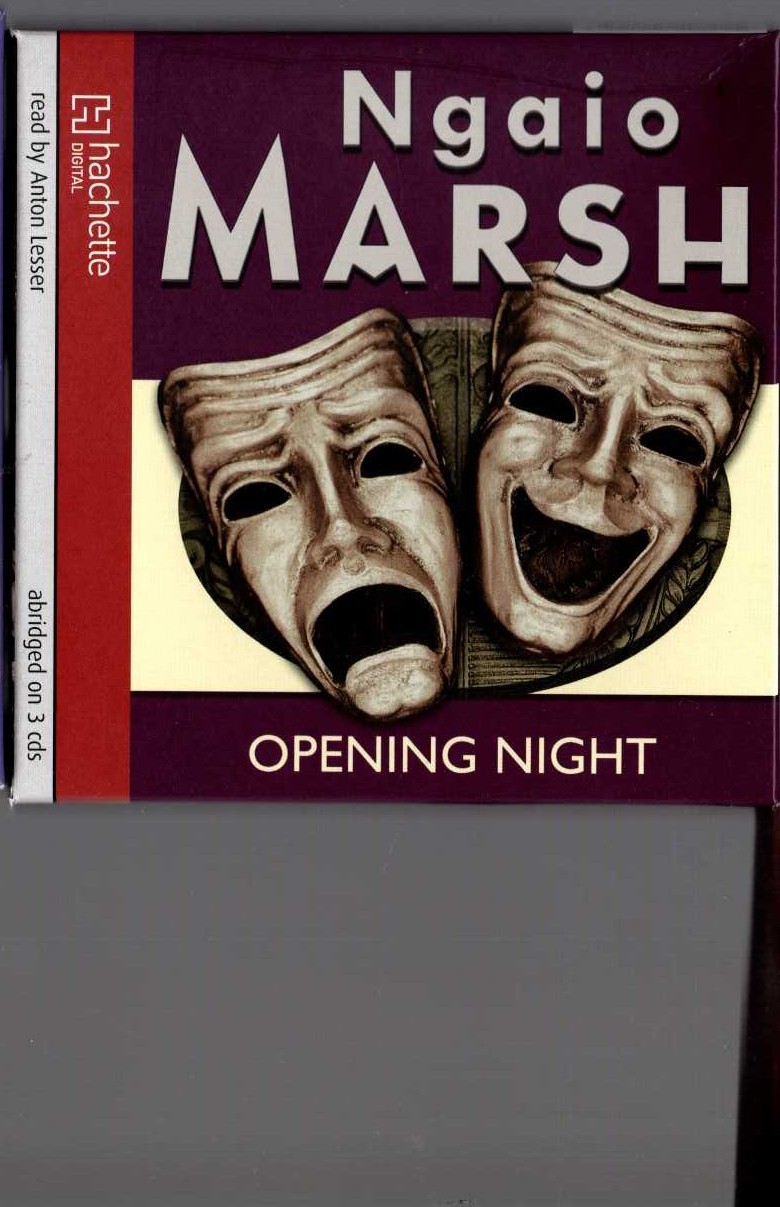 OPENING NIGHT (read by Anton Lesser) front book cover image