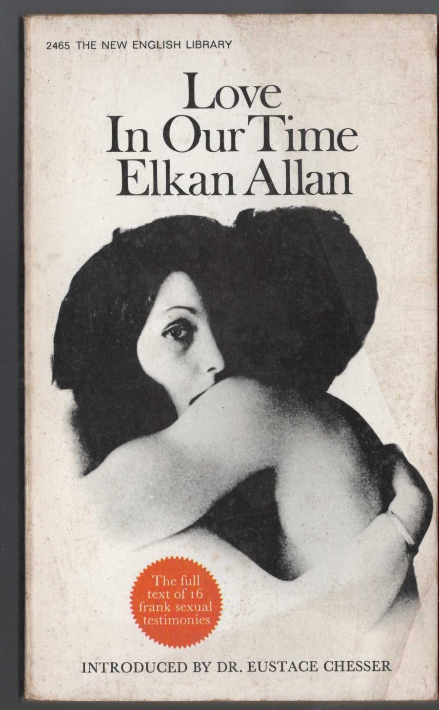 Elkan Allan  LOVE IN OUR TIME front book cover image