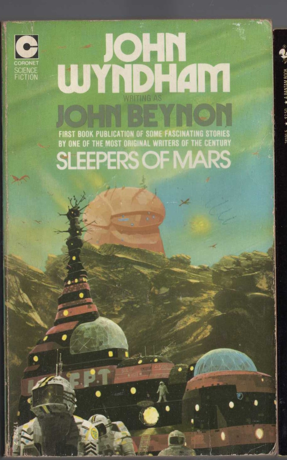 (John Wyndham writing as John Beynon) SLEEPERS OF MARS front book cover image