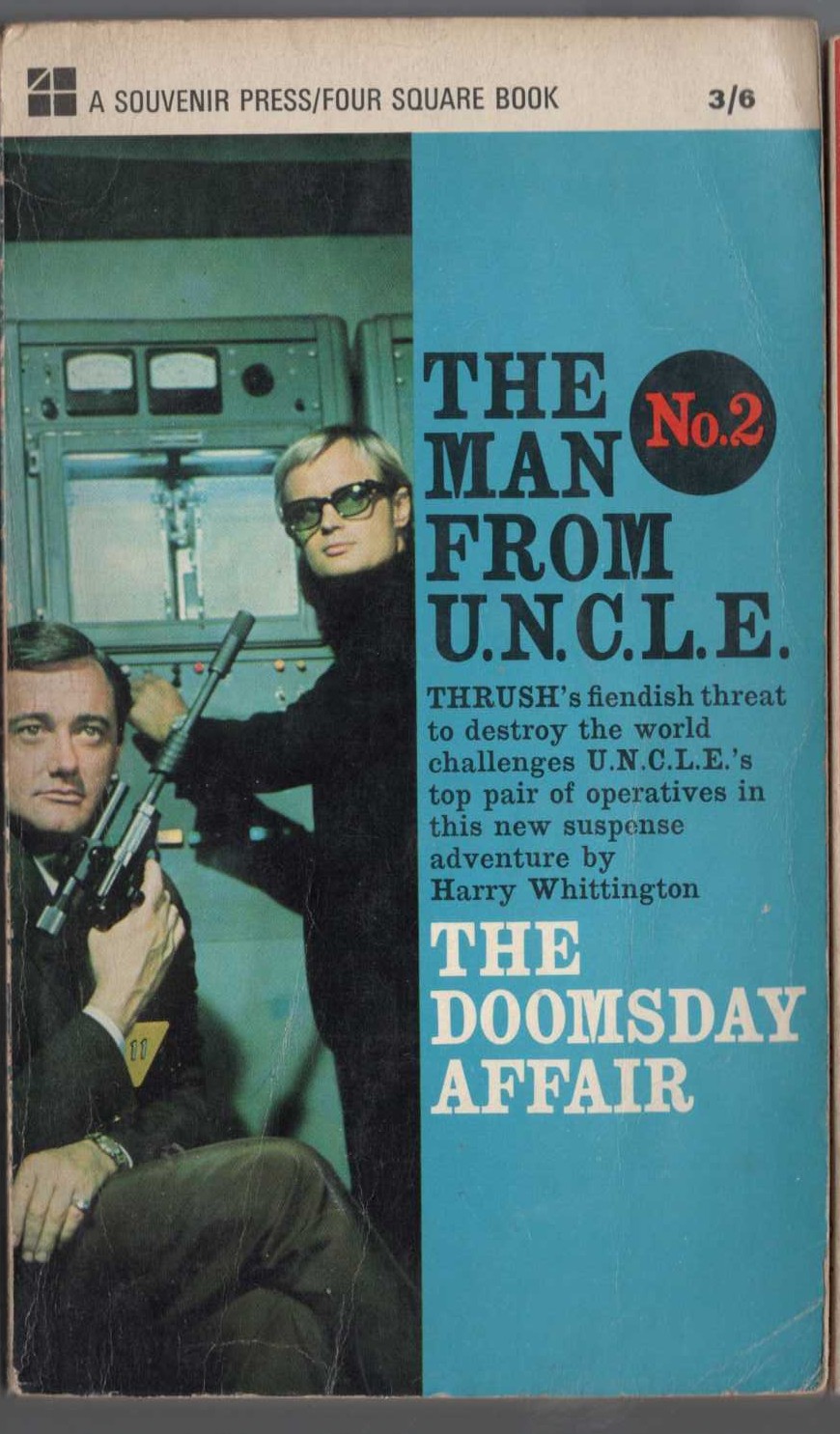 Harry Whittington  THE MAN FROM U.N.C.L.E. (2): The Doomsday Affair front book cover image
