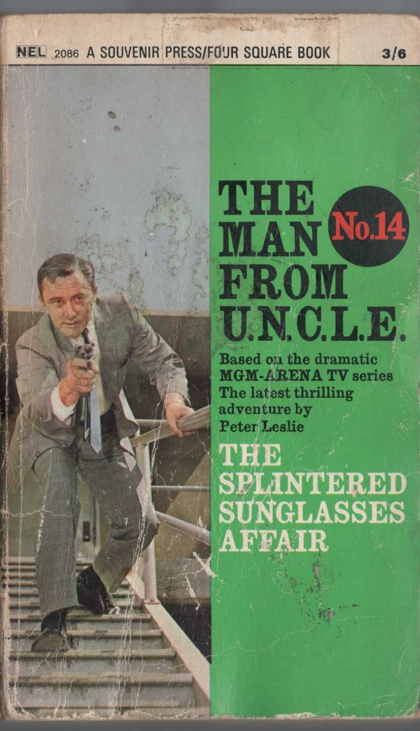 Peter Leslie  THE MAN FROM U.N.C.L.E. No.14: THE SPLINTERED SUNGLASSES AFFAIR front book cover image