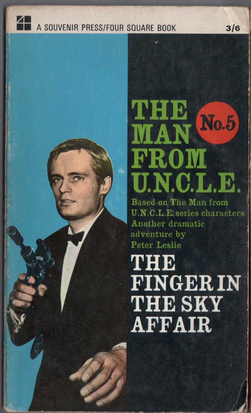 Peter Leslie  THE MAN FROM U.N.C.L.E. No.5: THE FINGER IN THE SKY AFFAIR front book cover image