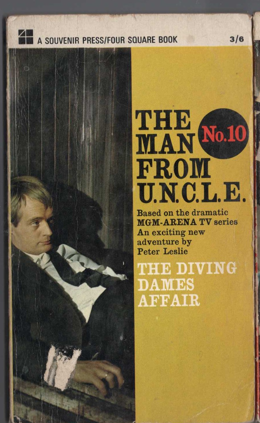 Peter Leslie  THE MAN FROM U.N.C.L.E. No.10: THE DIVING DAMES AFFAIR front book cover image