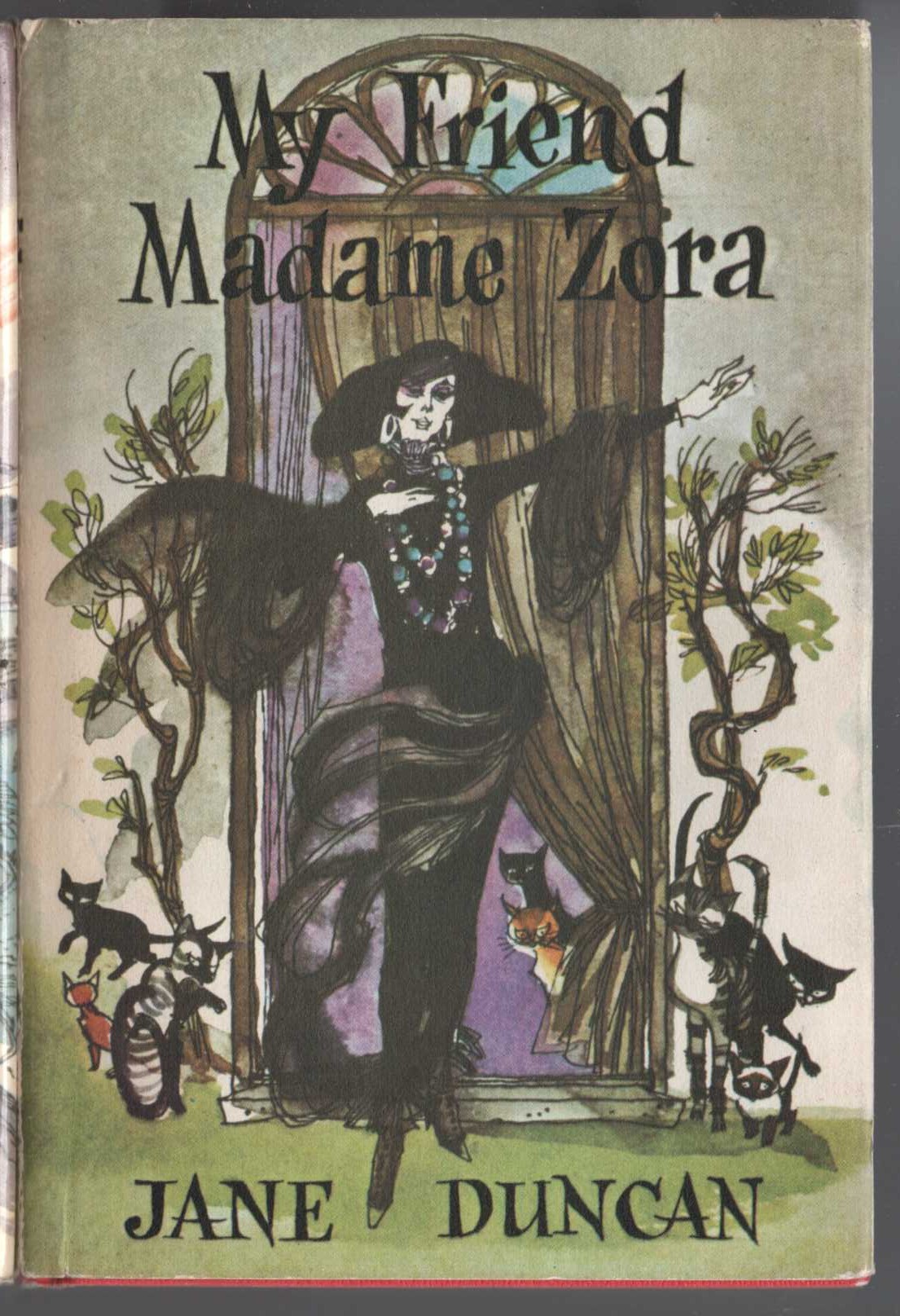 MY FRIEND MADAME ZORA front book cover image