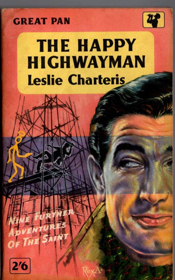 Leslie Charteris  THE HAPPY HIGHWAYMAN front book cover image