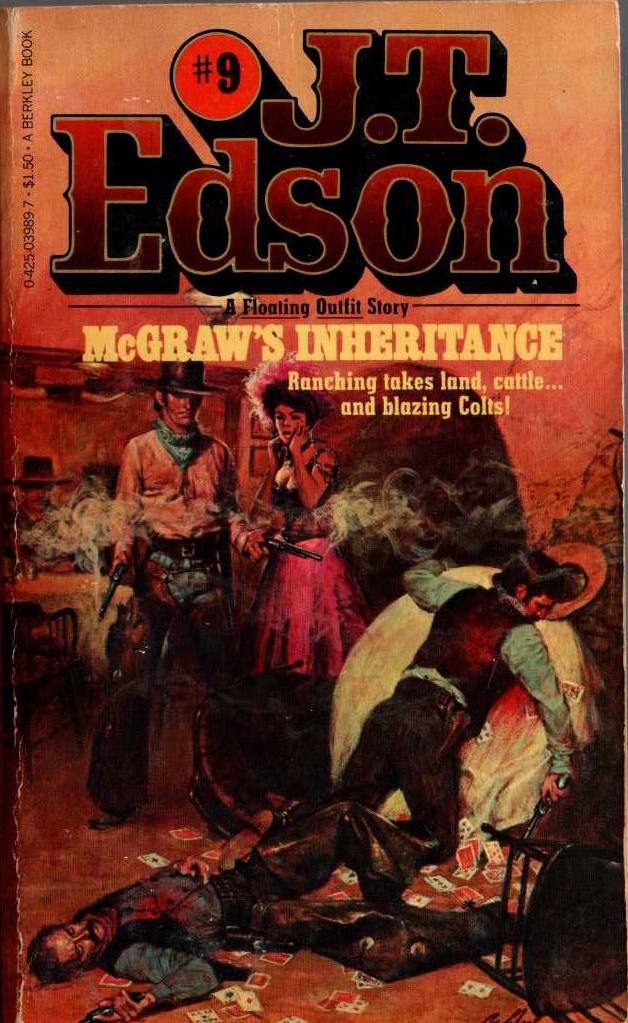 J.T. Edson  McGRAW'S INHERITANCE front book cover image