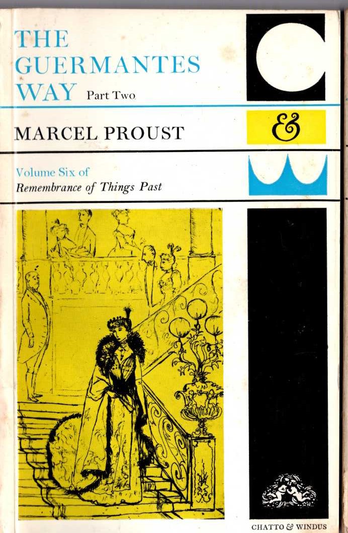 Marcel Proust  THE GUERMANTES WAY. Part Two front book cover image